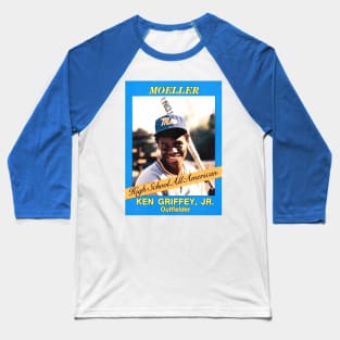 Ken Griffey Jr MOELLER Baseball Card Baseball T-Shirt